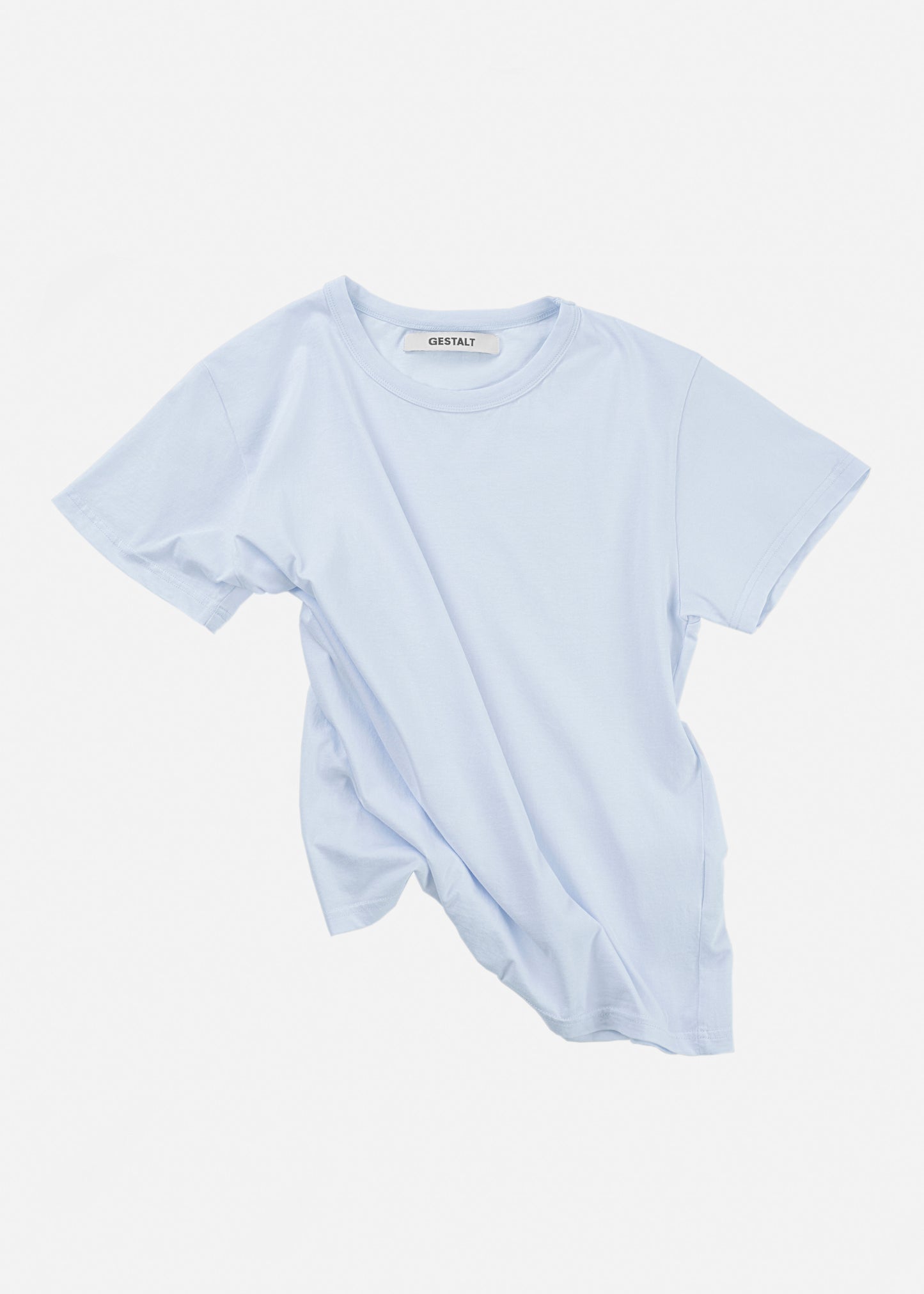 Blue Fitted T-Shirt
